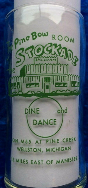 Stockade Restaurant (Stockade Bar) - Souvenir Glass